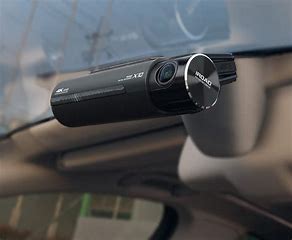 IROAD dash cam mounted on car windshield